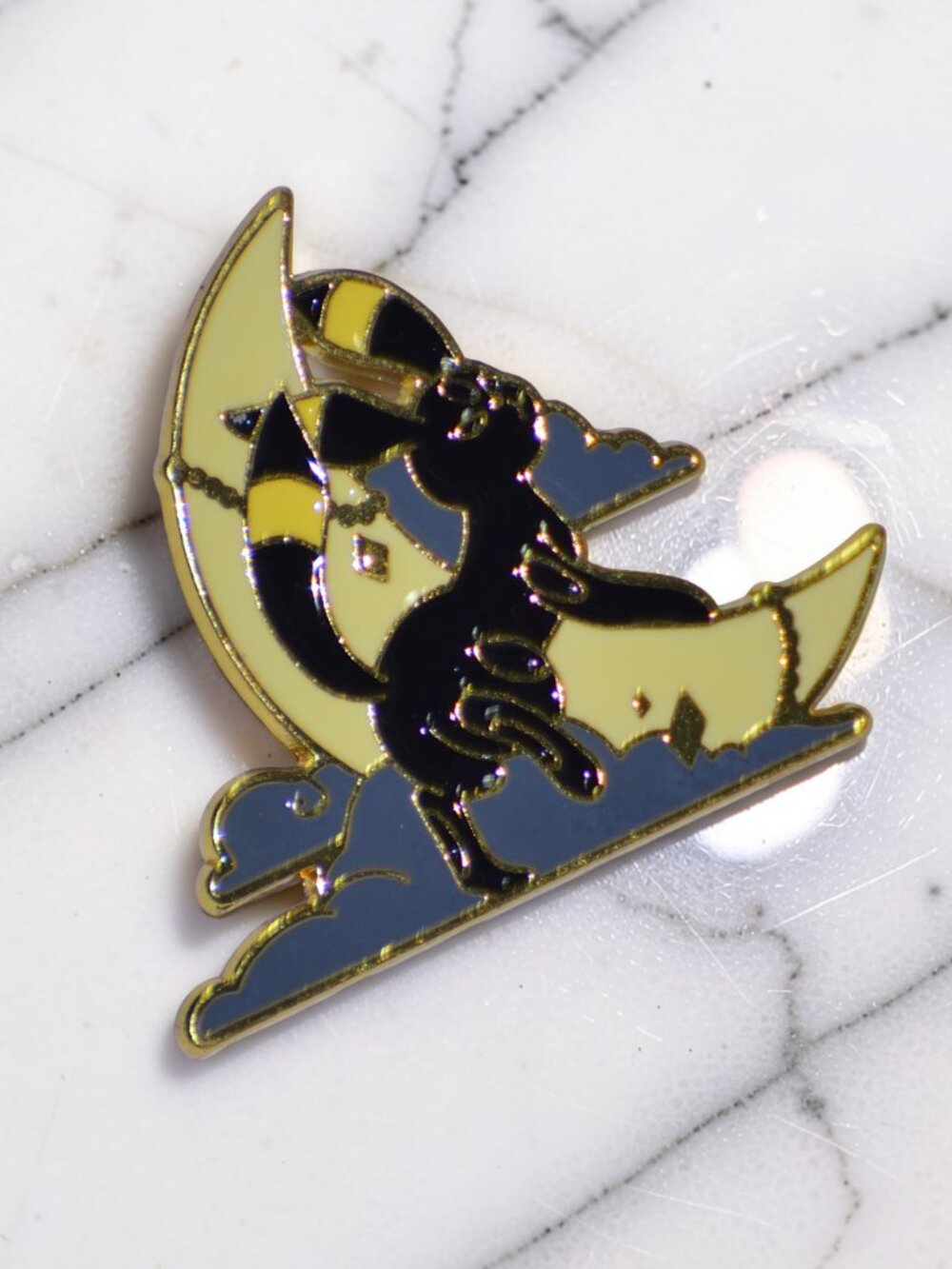 Umbreon Celestial Moon Enamel Pin | Eeveelution Collector Brooch